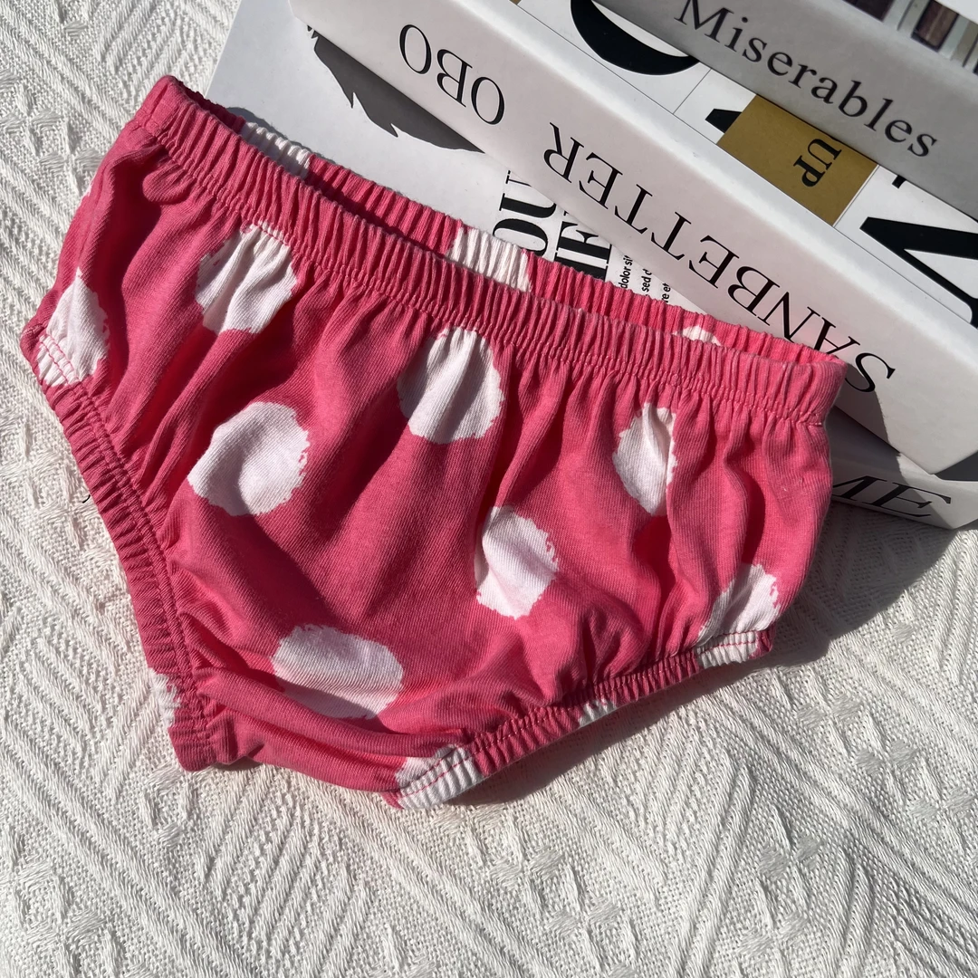 【出口外贸】工厂尾货清仓女童婴童迪家全棉三角花苞裤安全裤实拍
