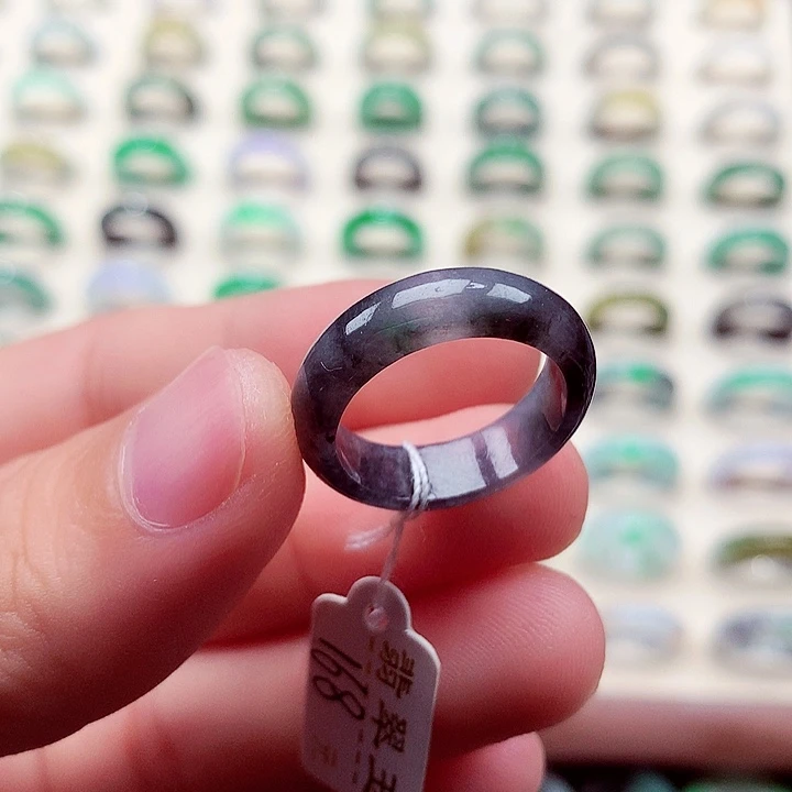 翡翠未镶嵌戒指15号