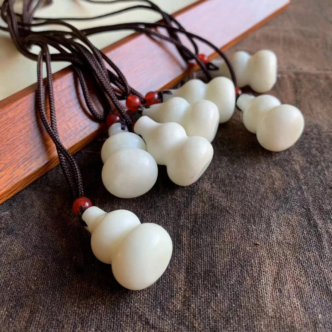 玉水阁天然玉葫芦吊坠多样性发一个