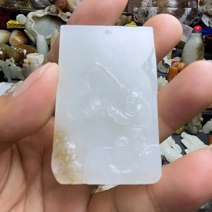 颈饰未镶嵌和田玉