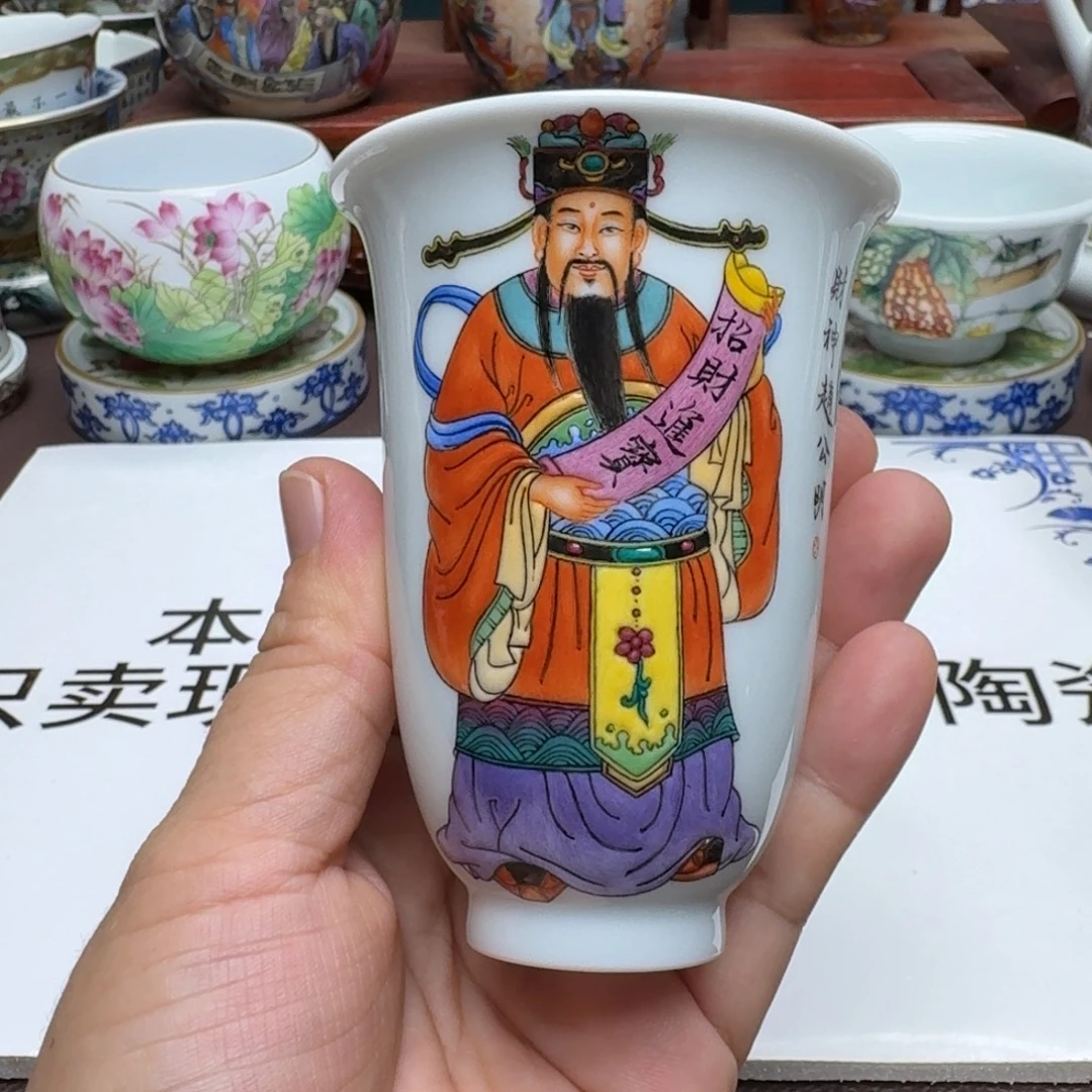 景德镇手工手绘展示