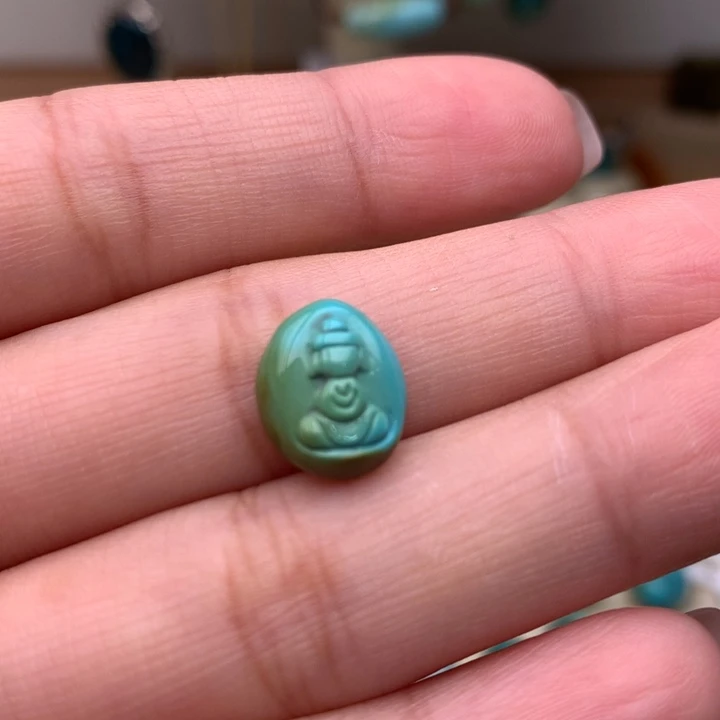 未镶嵌绿松石珠宝奇石