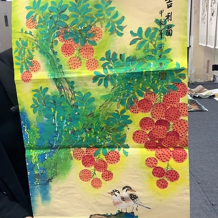 国画国画作品手绘