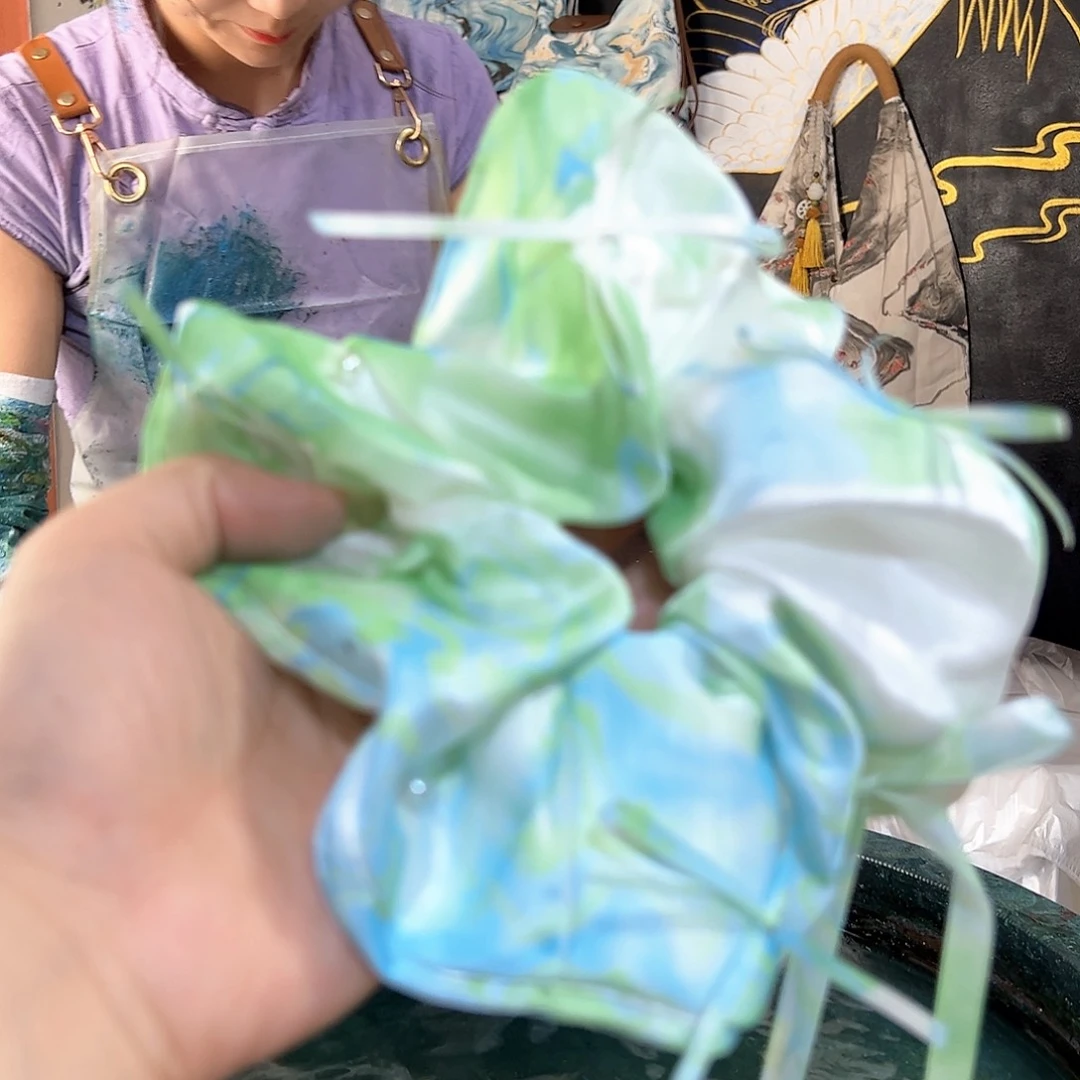 082水母发圈手作