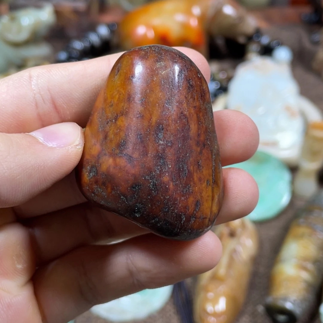 和田玉未镶嵌吊坠(不含链)