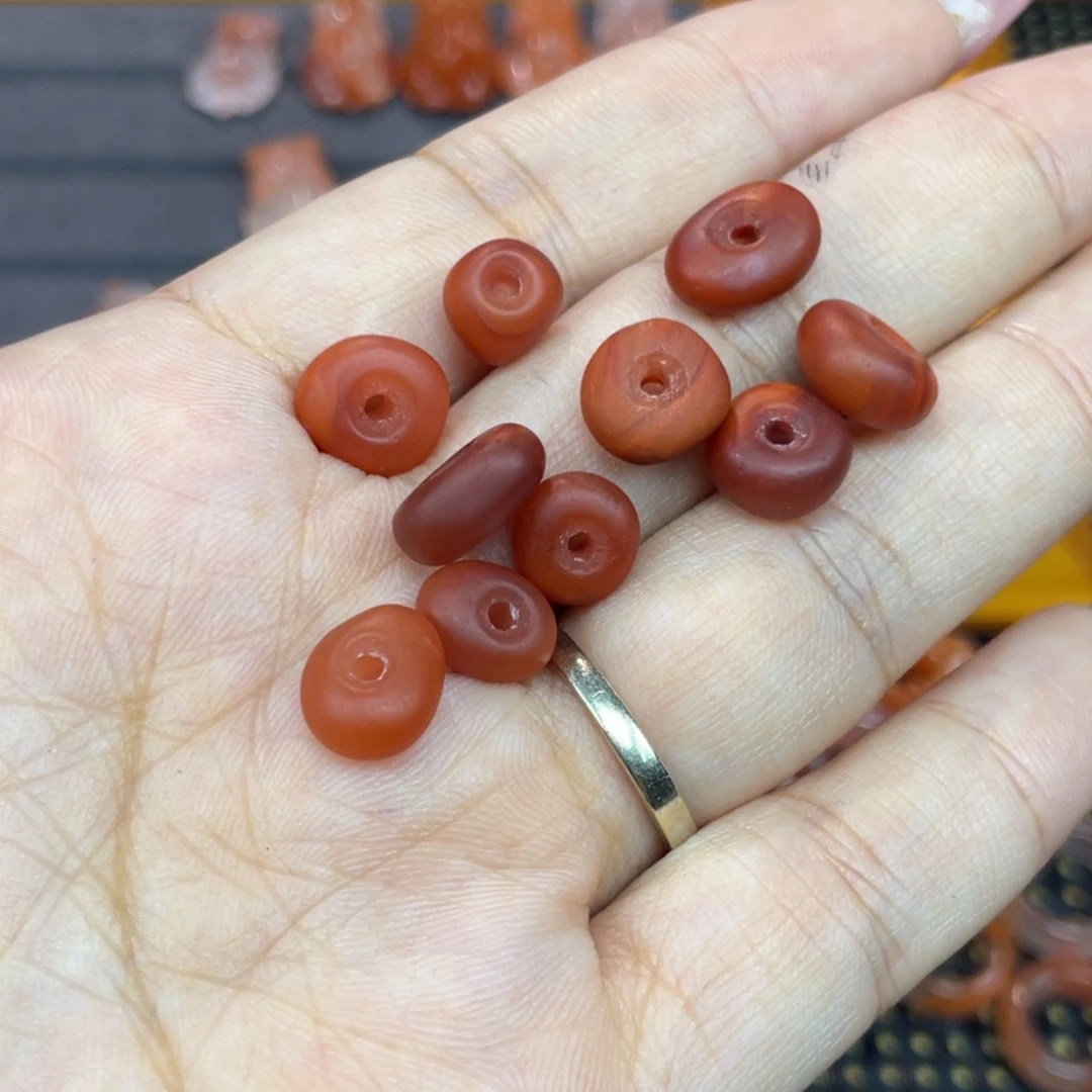 南红玛瑙未镶嵌颈饰战扣