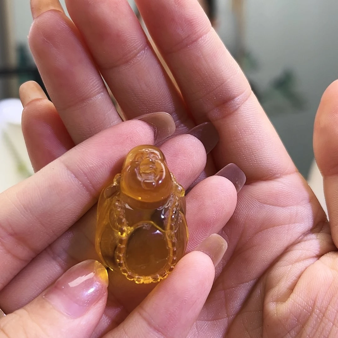 未镶嵌琥珀裸石佛公