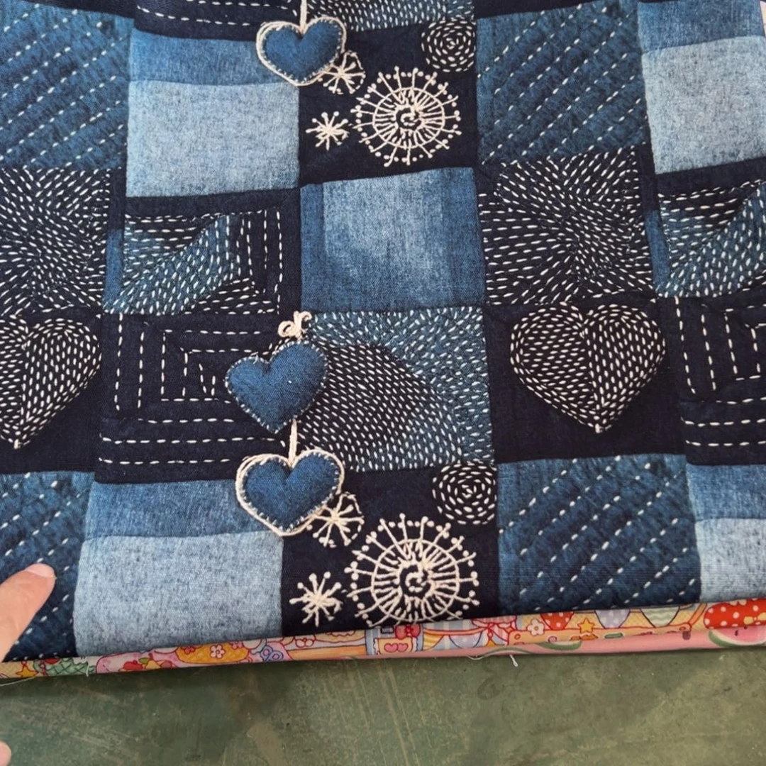 棉一米价纯棉8安帆布1.5米宽果子块