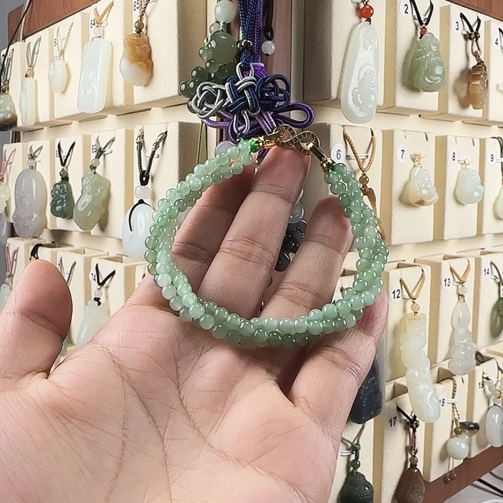 和田玉颈饰未镶嵌晨