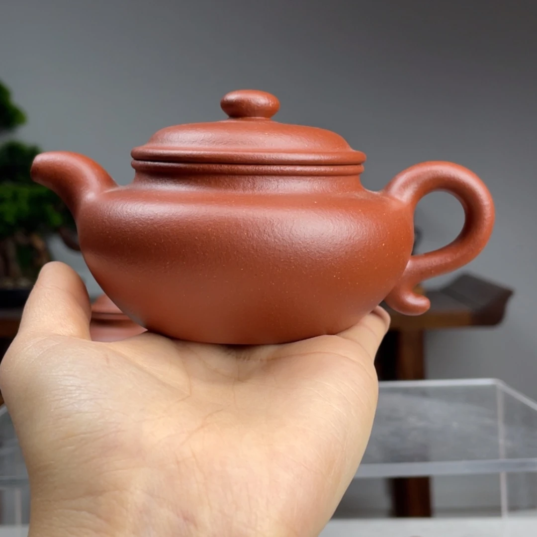 【闪购商品】紫砂茶壶武****阳红降坡仿古容量230cc