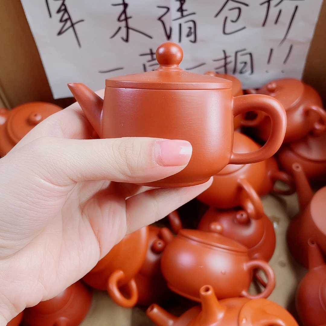 莱***卡潮州朱泥壶手拉汉瓦110