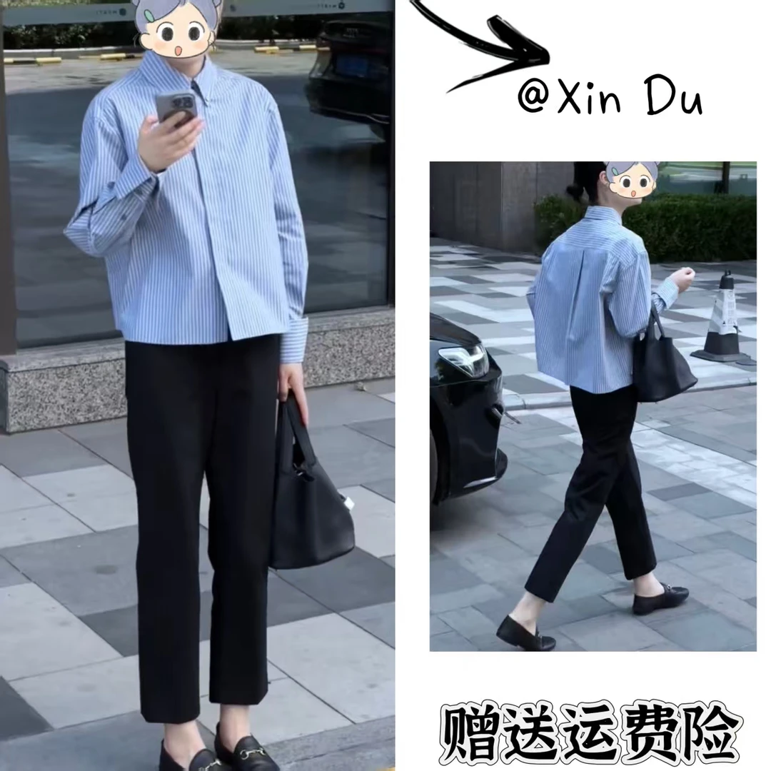 2025秋季新款时尚显瘦气质女士网红洋气两件套百搭款D22958