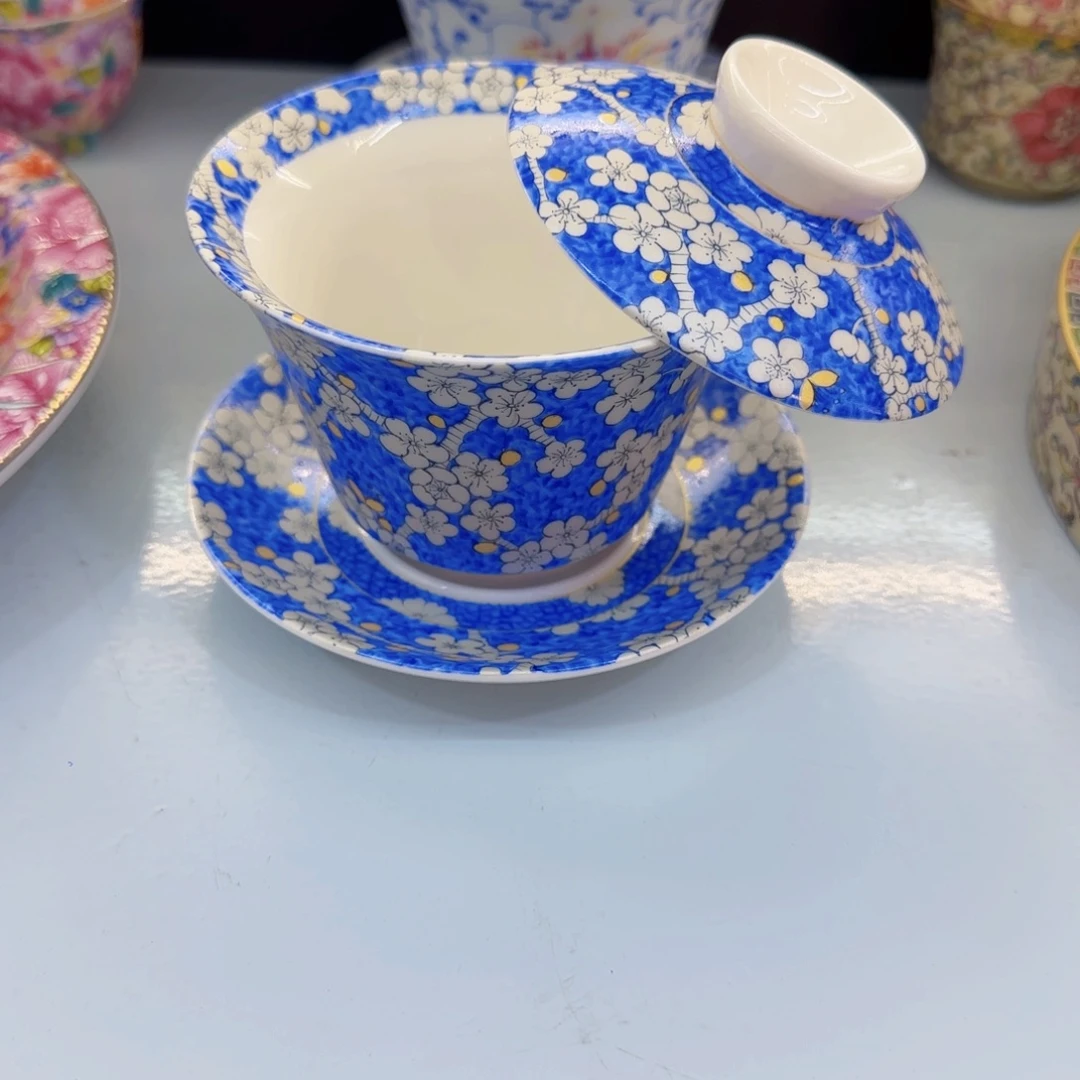 这些盖碗真好看！！！