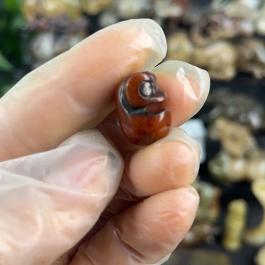 和田玉颈饰未镶嵌独*