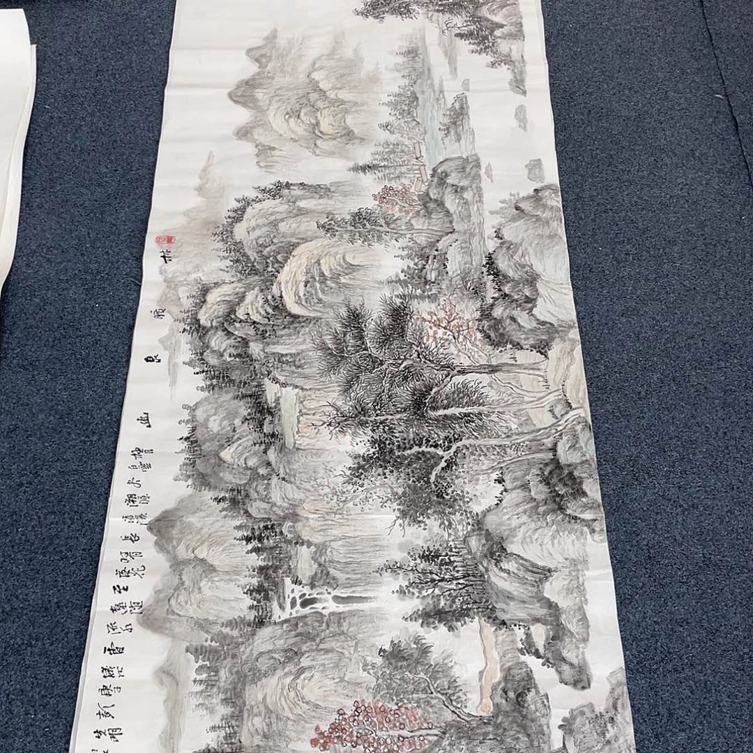 国画纯手绘字画宣纸