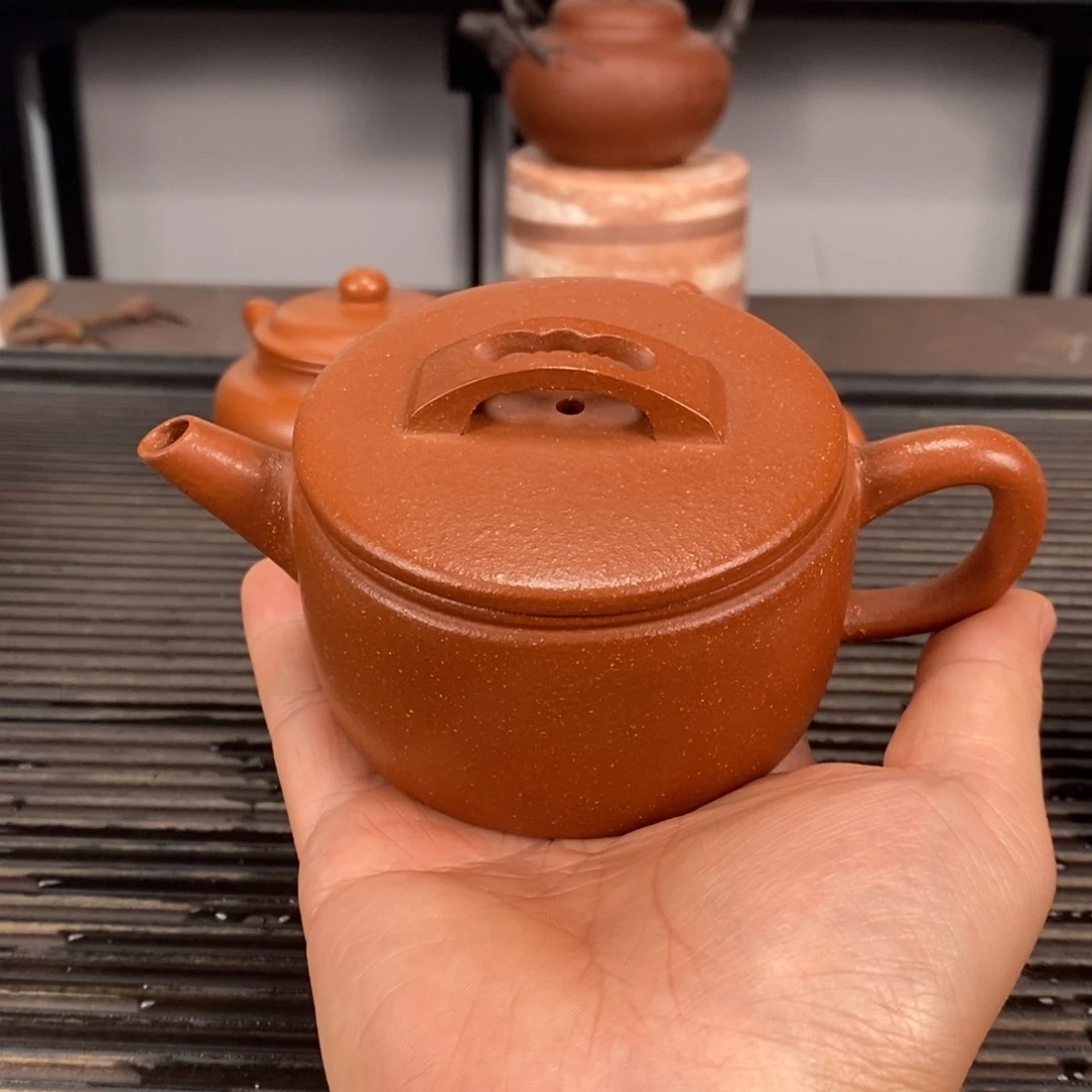 茶壶紫砂汉瓦容量190毫升