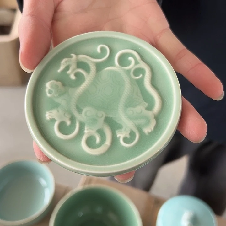 小米茶器龙泉青瓷