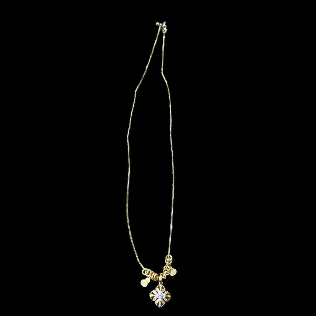 坠链均925银 V9284银项链时尚、