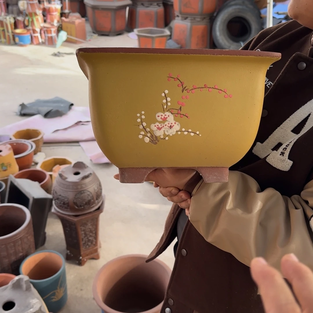 紫砂花盆口径30.20口径