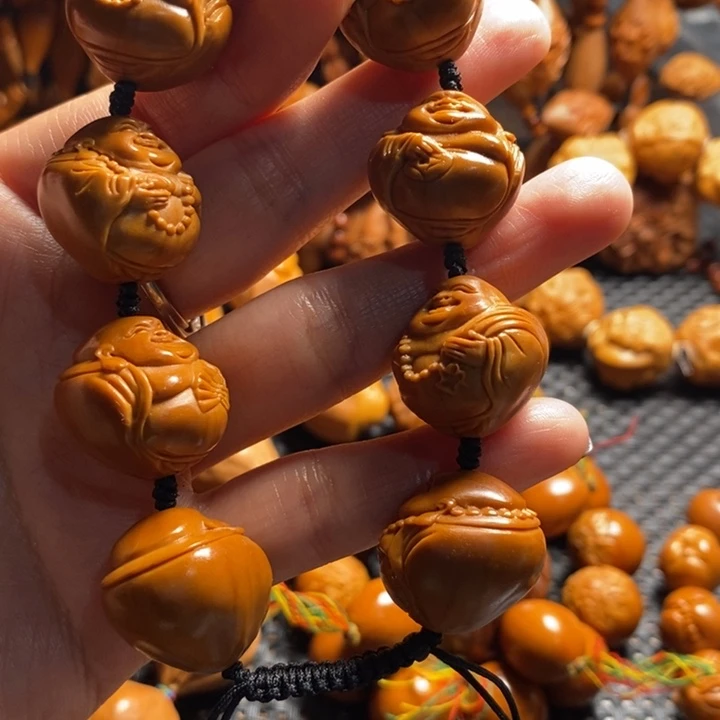 吊坠橄榄核不****墩灯泡弥勒