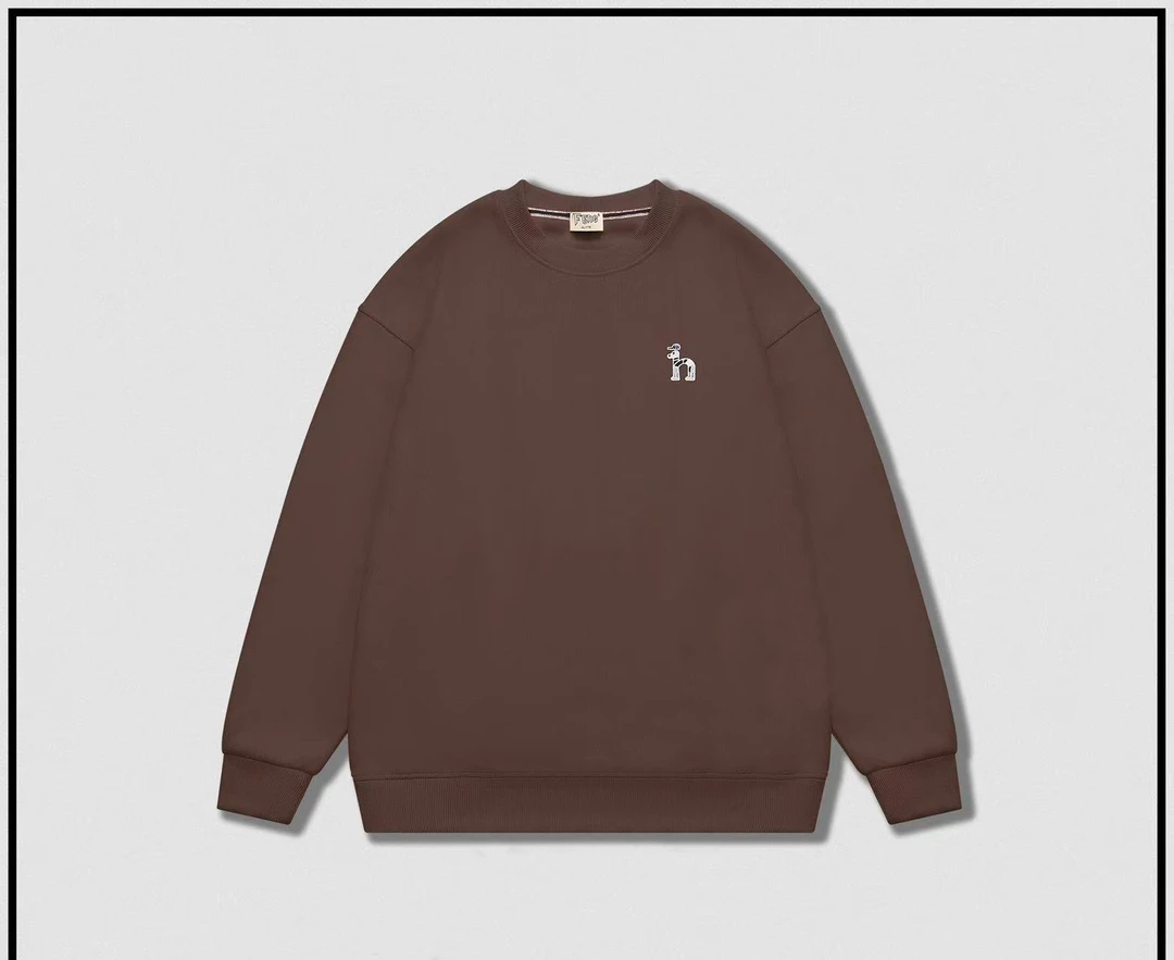 【哈家刺绣卫衣】 2025秋冬新款针织上衣休闲宽松版型秋季新品TT