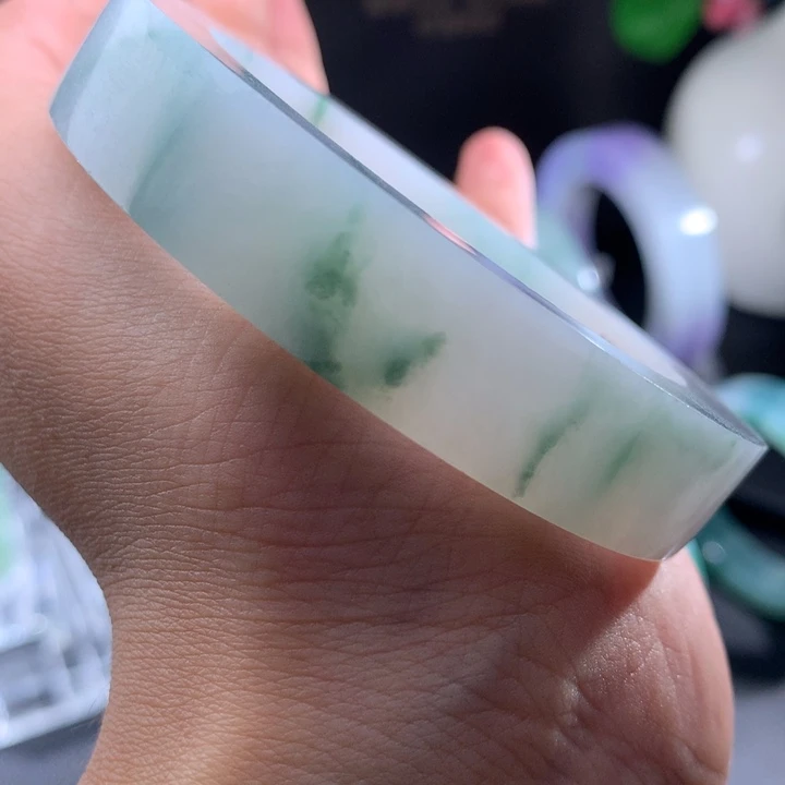 定制翡翠翡翠手镯未镶嵌