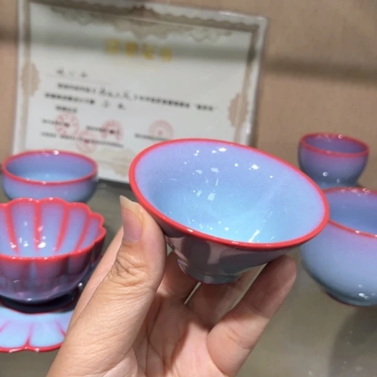 大宋甄选汝瓷茶器