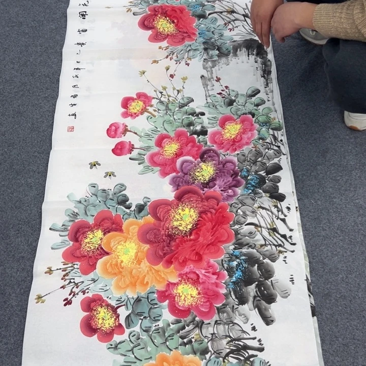 国画绘画作品请欣赏展示