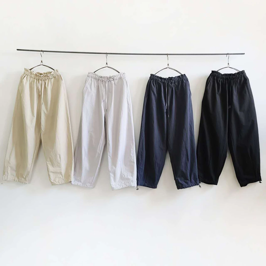 东大门正品 puco华夫格松紧腰抽绳布裤（不支持退货！）