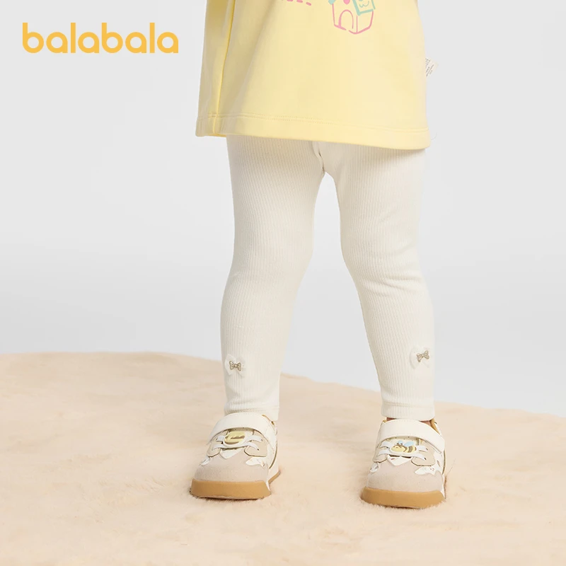 巴拉巴拉童装儿童打底裤女宝宝长裤2025秋季新款裤子弹力舒适百搭
