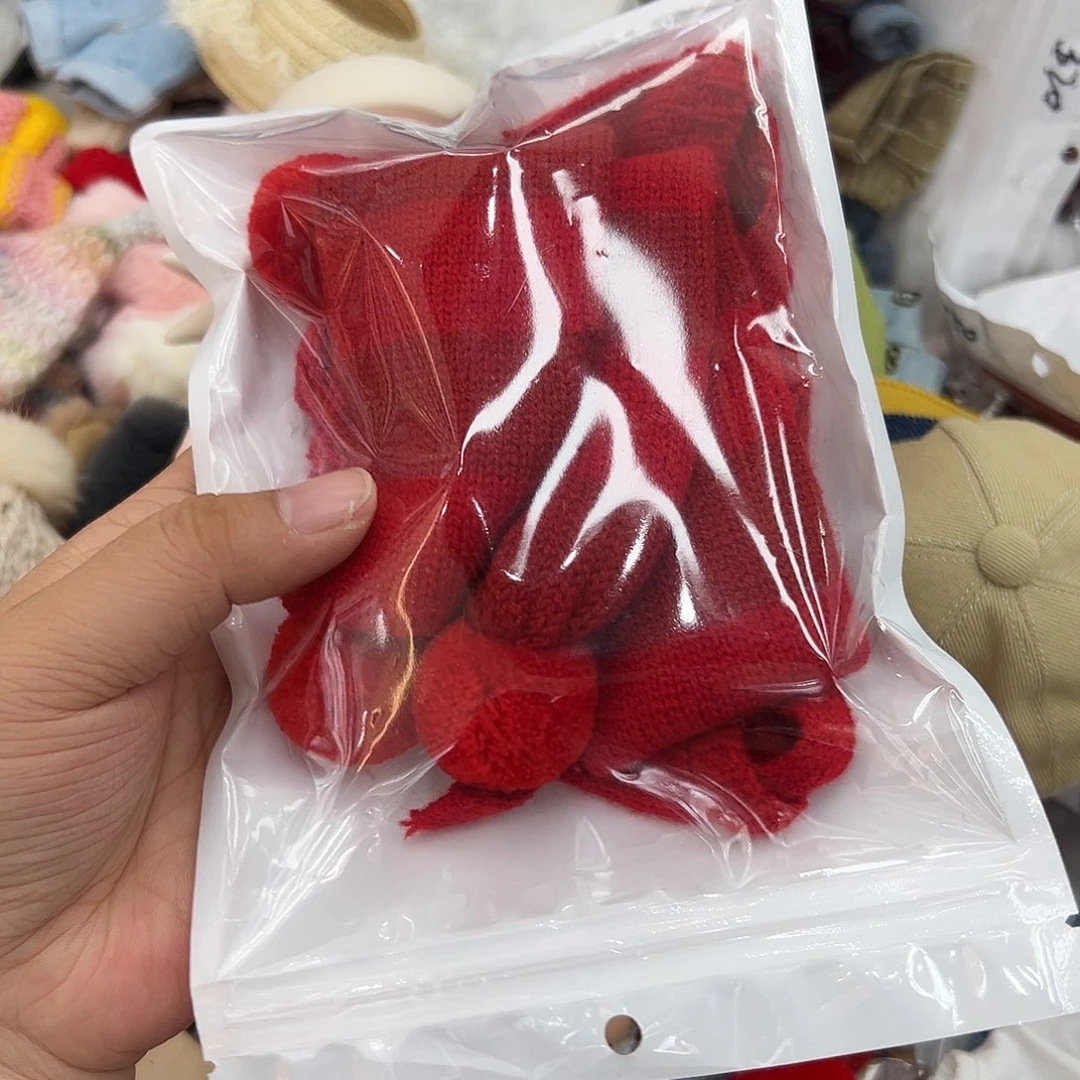 帽子围巾两件套新款