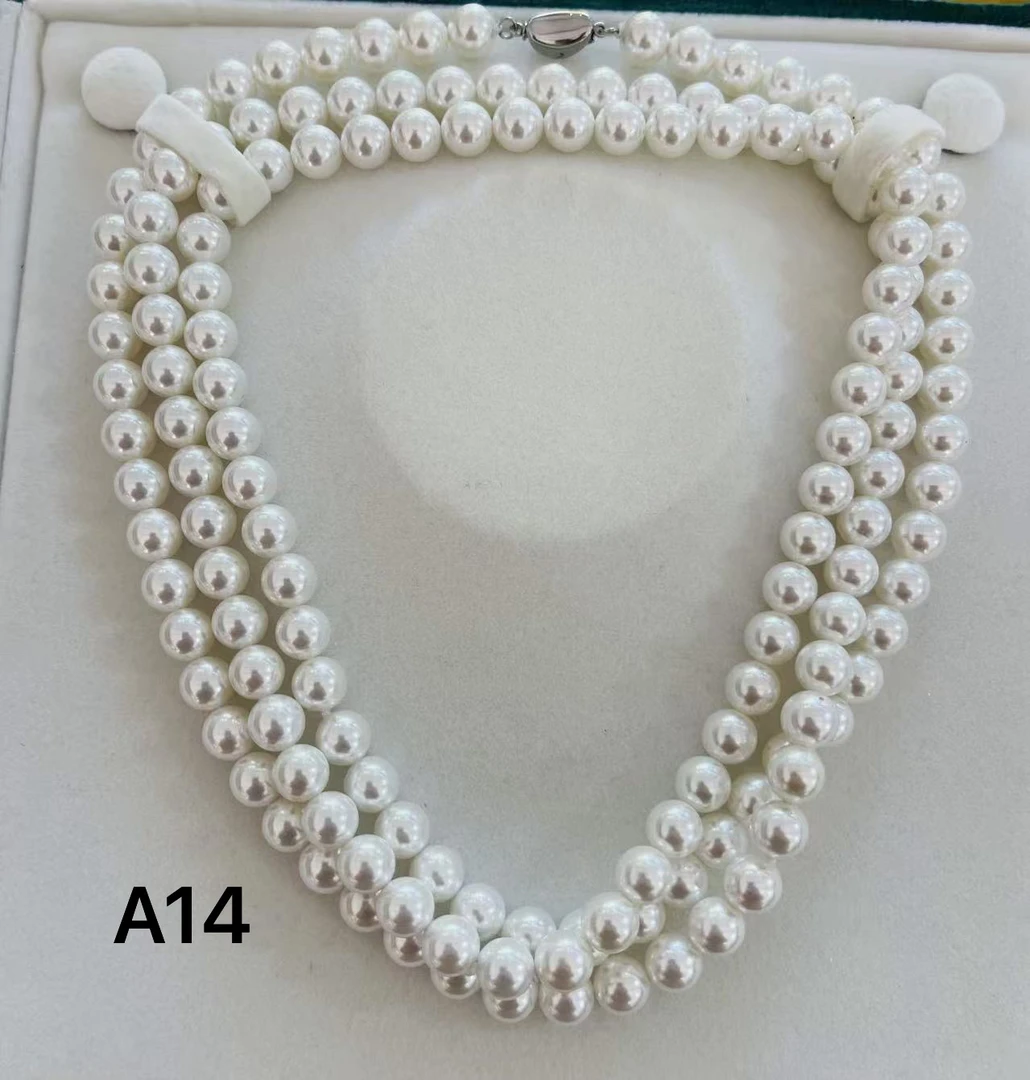 【双双甄选】 A14精美时尚饰品 约8mm-多样性发货