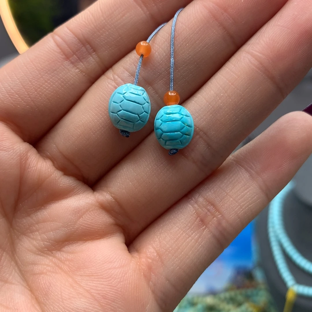 绿松石挂件未镶嵌