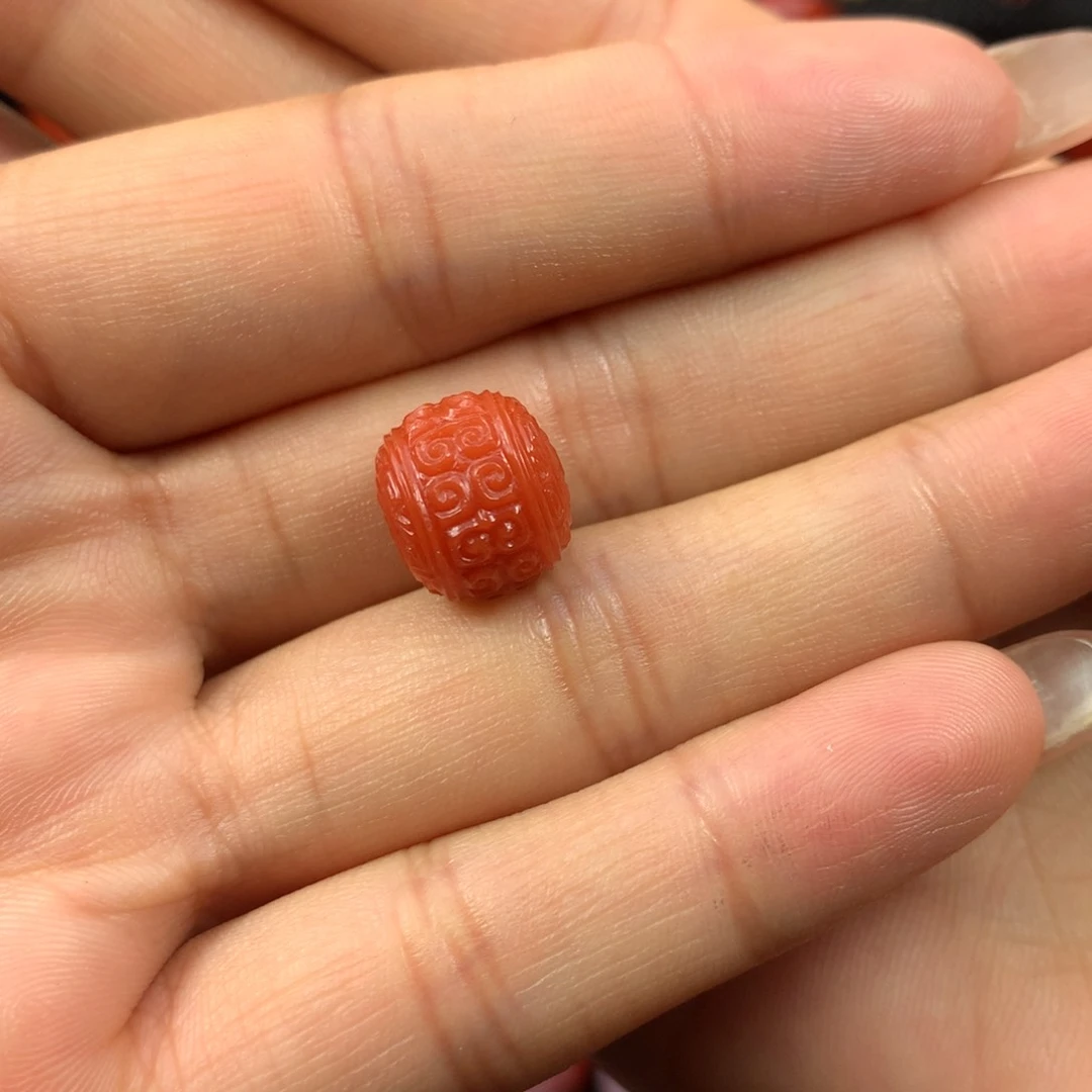 南红玛瑙珠子未镶嵌