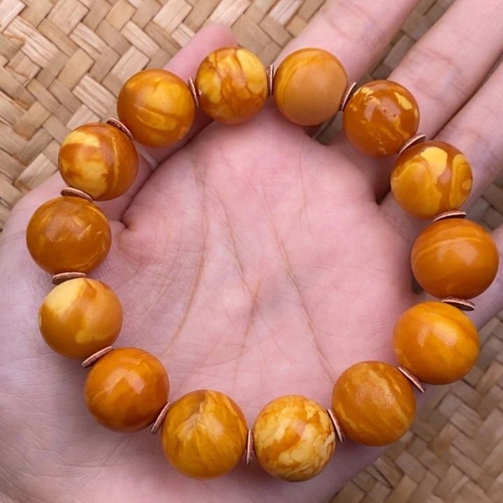 琥珀未镶嵌裸石蜜蜡M
