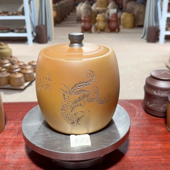 紫砂茶叶罐。。。。。。。。。。。