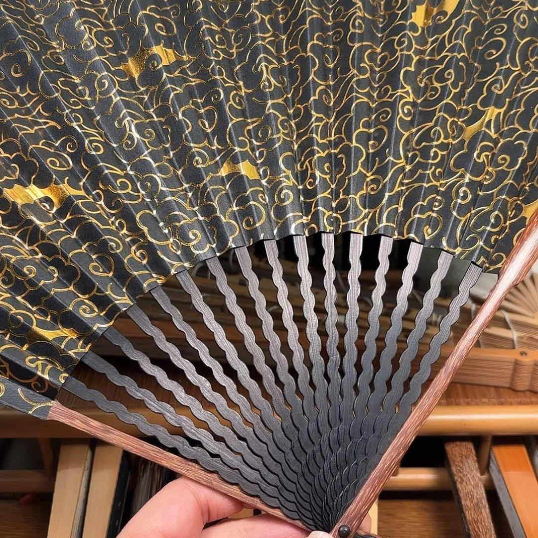 扇子芝麻粽龙鳞祥云金