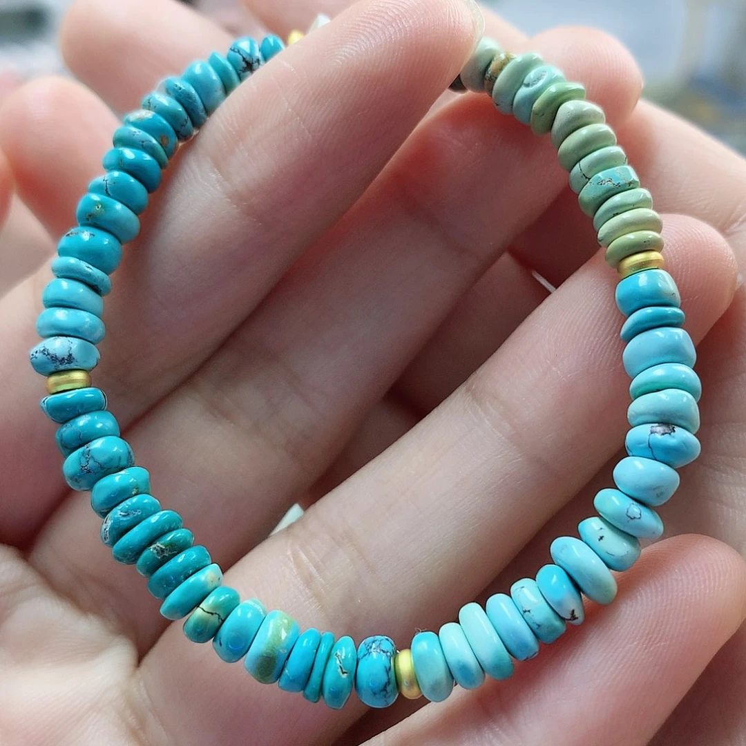 未镶嵌绿松石珠宝奇石