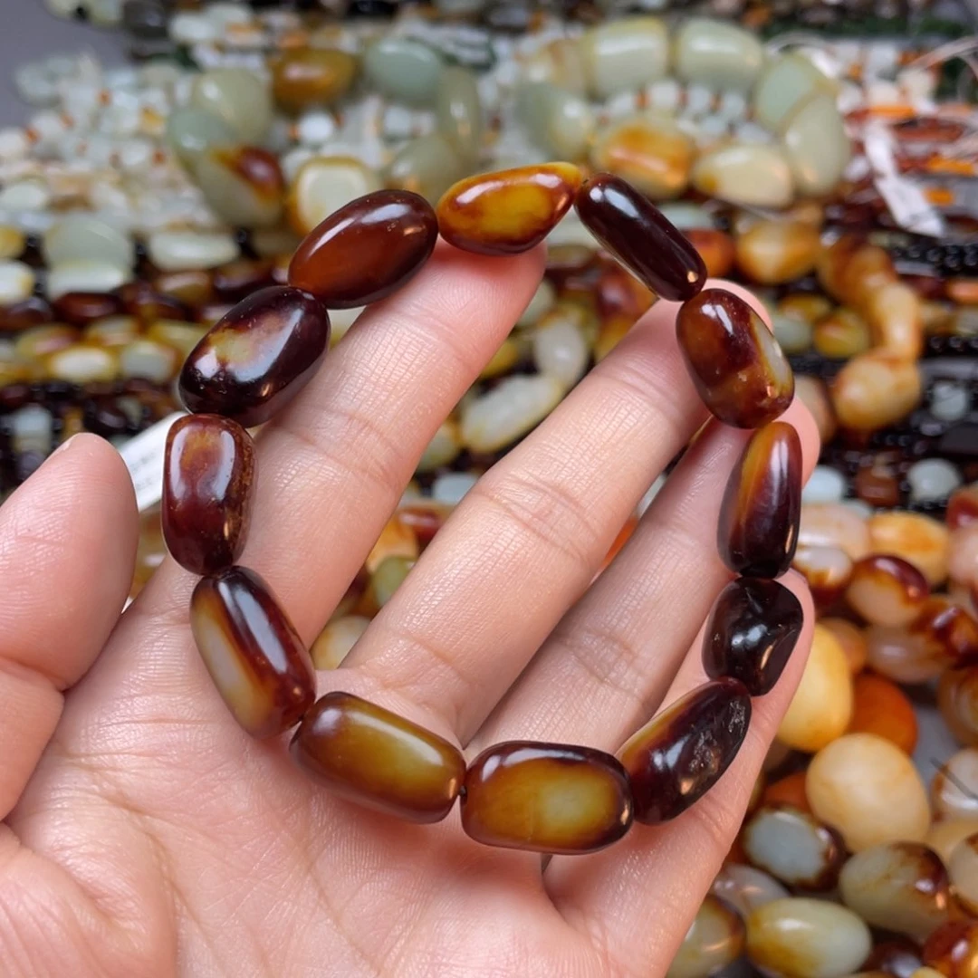 和田玉手链未镶嵌