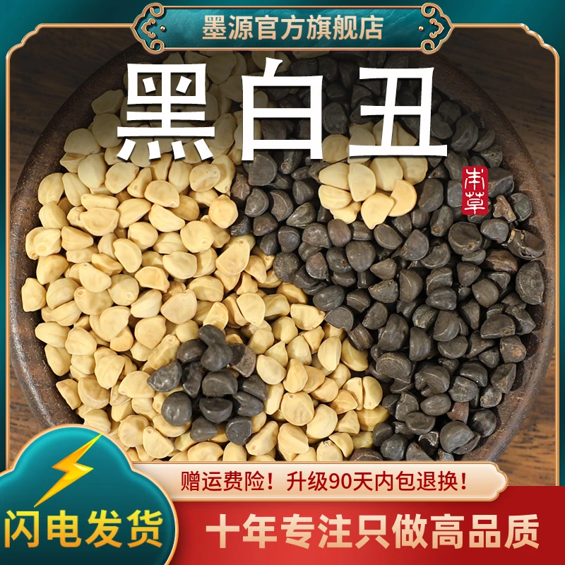 黑丑中药材黑白二丑牵牛子牵牛花子喇叭花籽喇叭花籽子可搭白丑粉