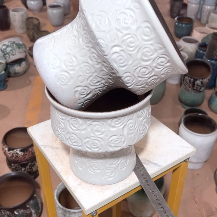 花盆紫砂口径20高度21两只正品