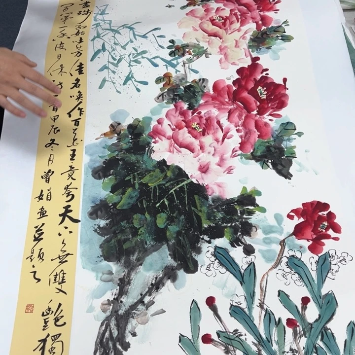 国画纯手绘作品欣赏图