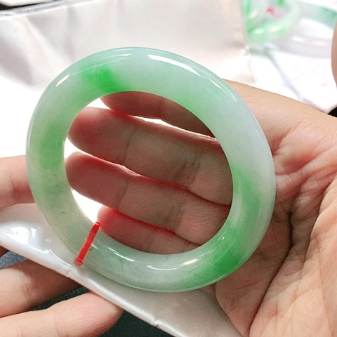 未镶嵌手镯翡翠用****51235