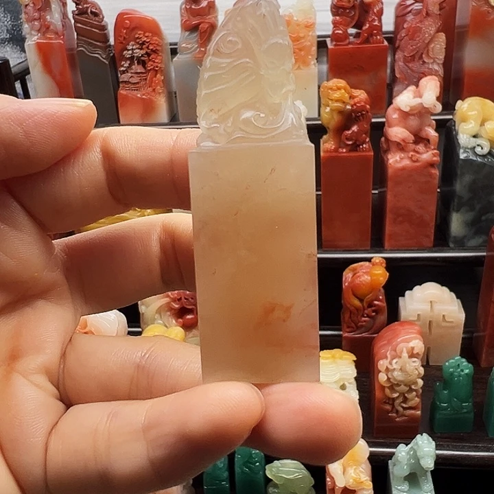 印石寿山石寿山石手工雕刻