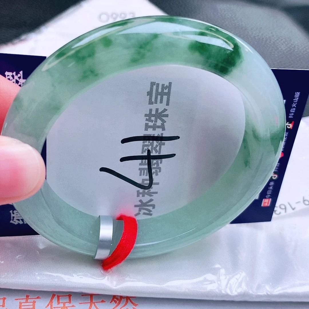 翡翠未镶嵌手镯缅甸天然a货翡翠手镯