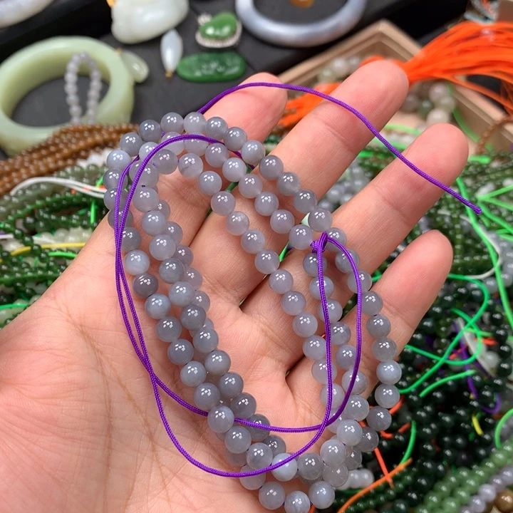 和田玉未镶嵌手链78