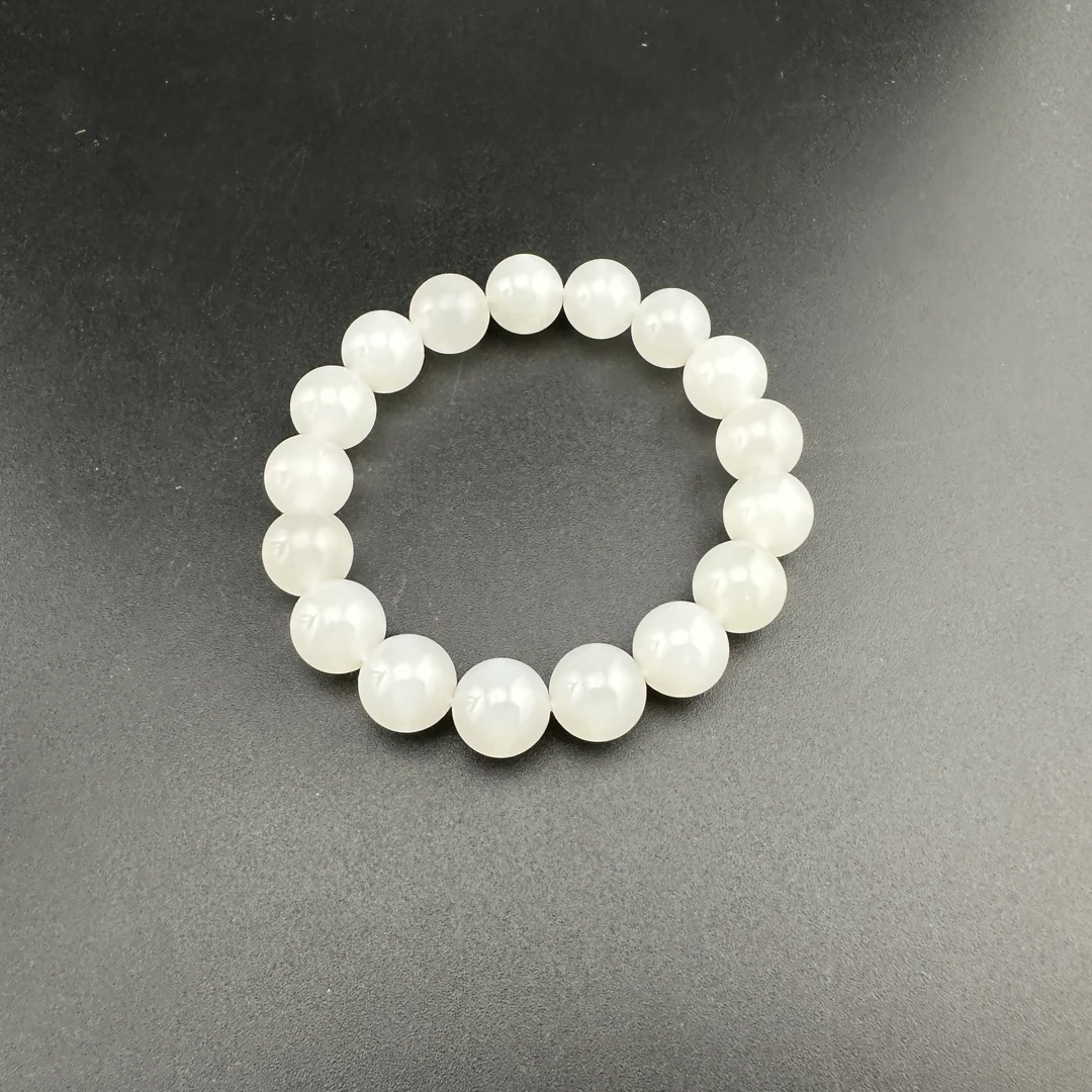 BY1125FYBJ标032 北玉精选 和田玉手串 多样性发货