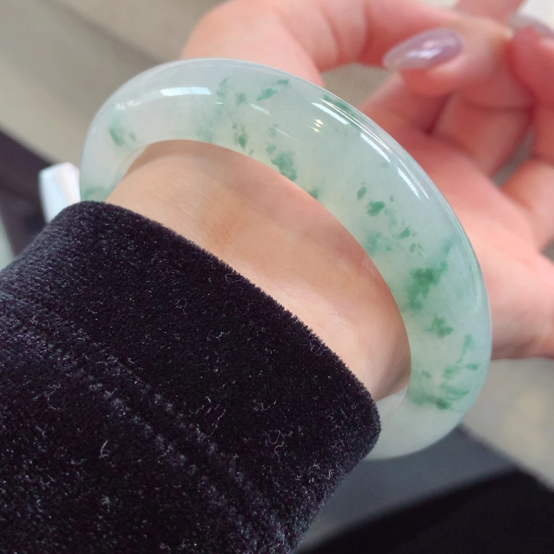 翡翠手镯未镶嵌正圈33（32号）推荐