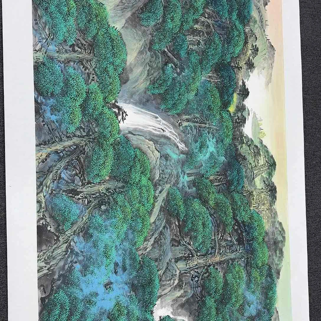 国画多次参加国内外国际比赛