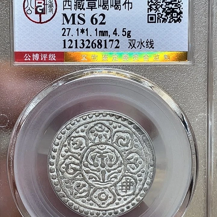 银古钱币一枚包老保真